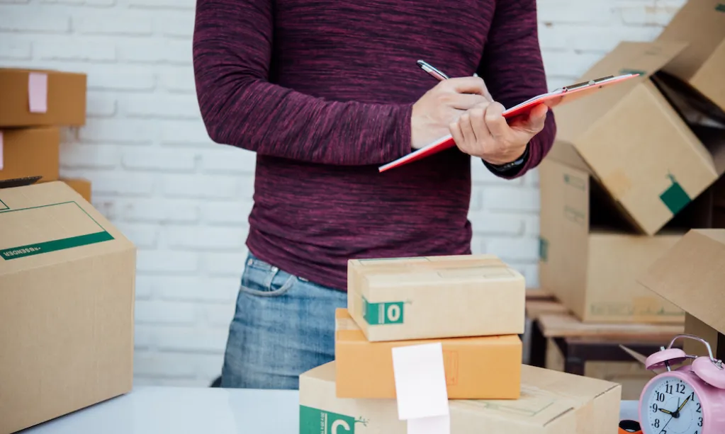 Service courrier en entreprise